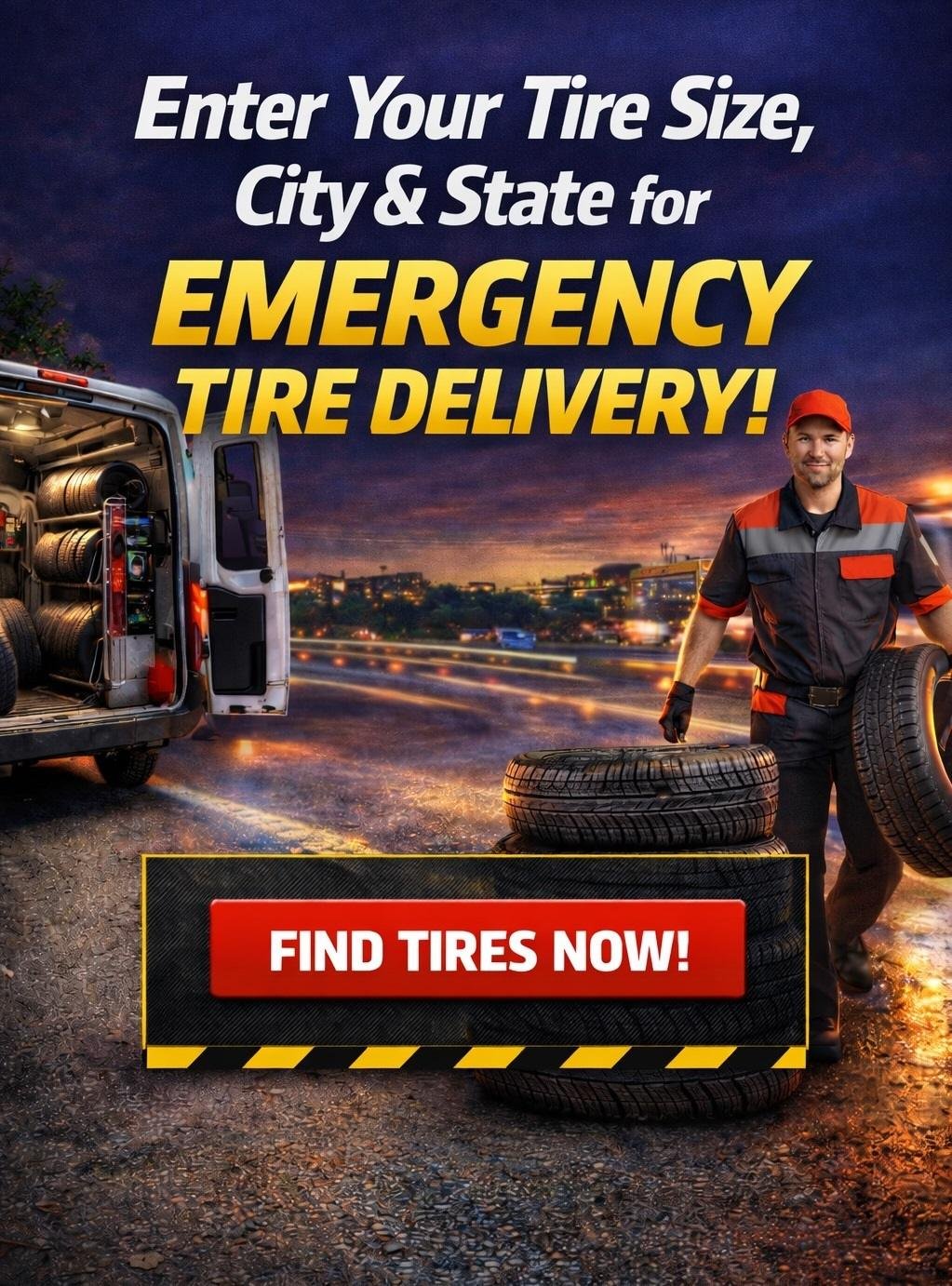 Emergency Tire Delivery Flat Tire Change and Mobile Tire Service 3