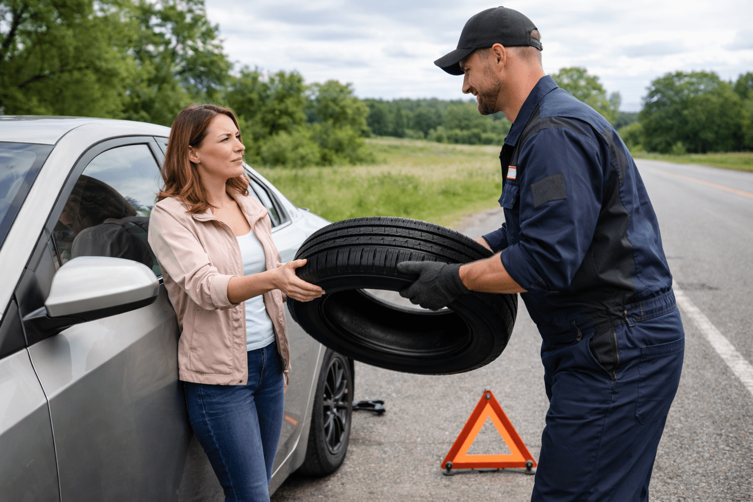 Emergency Tire Delivery and Mobile Tire Service Round Rock TX